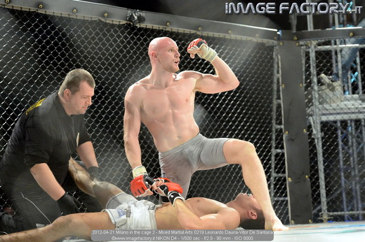 2012-04-21 Milano in the cage 2 - Mixed Martial Arts 0219 Leonardo Dauria-Vitor De Santana